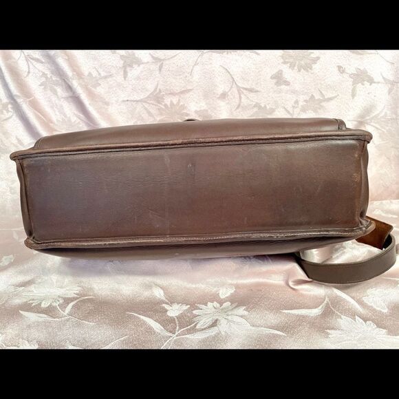 BROWN VINTAGE 1990 COACH BEEKMAN BRIEF MESSENGER ❤️HOST PICK❤️ - Picture 15 of 16